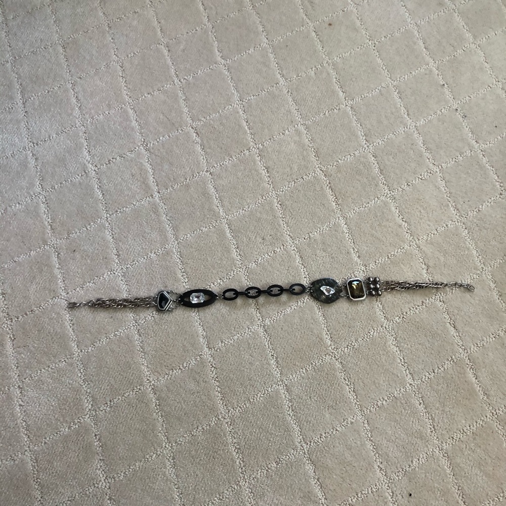 Acrylic Gemstone Statement Necklace - image 7